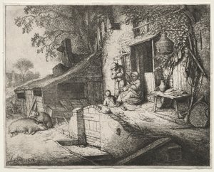 The Woman Spinning