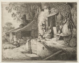 The Woman Spinning