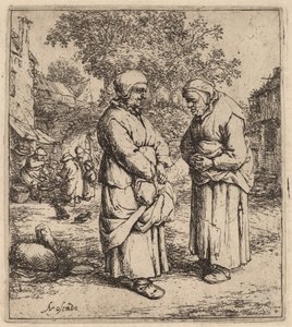 Two Gossips by Adriaen van Ostade