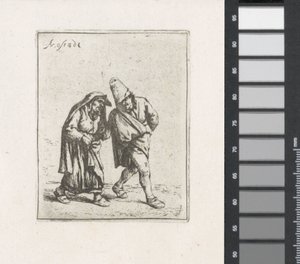 Walking Peasant Couple