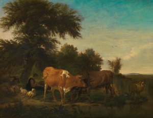 Landscape by Adriaen van de Velde