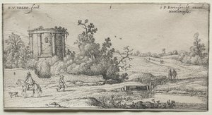 The Road by the Little Round Temple