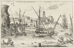 Harbor (Harbor View in the South, Landscapes, Series Two)