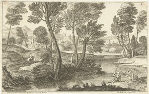 Landscape with Two Fishermen