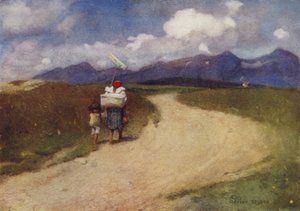 Czechoslovakia: A Road in the Carpathians
