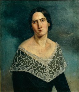 Portrait of Mrs. Bonini Gardi by Adriano Baldini