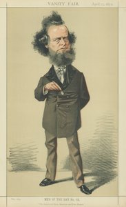 Mr William Hepworth Dixon by Adriano Cecioni