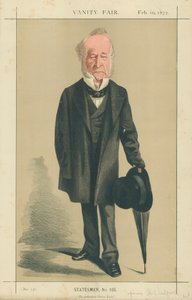 The Right Hon Spencer Horatio Walpole, He Defended Hyde Park by Adriano Cecioni