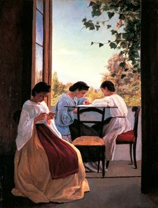 The Embroiderers (detail)