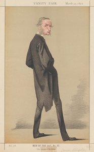 Vanity Fair: Men of the Day, No. 42 "The Apostle of the Flesh" by Adriano Cecioni
