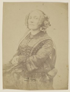 Mme. Fauquet by Adrien Alban Tournachon