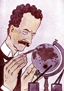 Cartoon by Philippe Berthelot, Drawing by Adrien Barrere from Fantasio