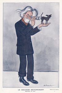 Elie Metchnikoff, Russian zoologist by Adrien Barrere
