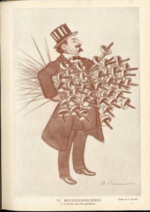 Fantasio, ca. 1912 - Illustration of A Barrere (1874-1931): Fencing - Rouzier Dorcieres