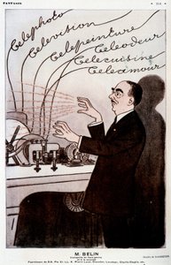 Humorous image about Belin and his belinographer