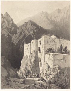 Mt. Sinai by Adrien Dauzats