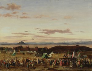The Taking of Setif during the Conquest of Algeria by Adrien Dauzats