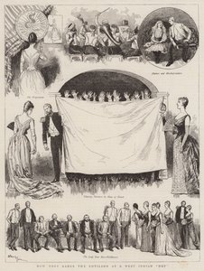How They Dance the Cotillon at a West Indian Hop by Adrien Emmanuel Marie