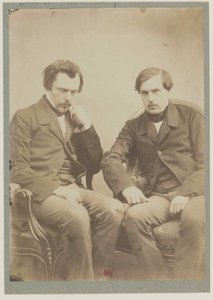 The Goncourt Brothers by Adrien Tournachon