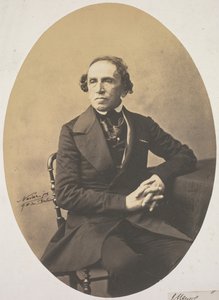 Portrait of Giacomo Meyerbeer by Adrien Tournachon