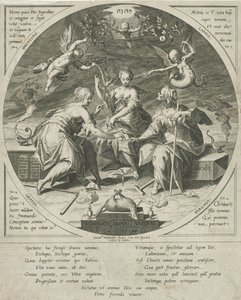 The Three Fates by Egidius  Sadeler (II)