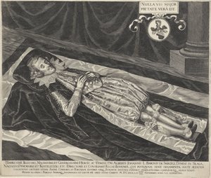 Portrait of Albert-Johannes, Baron of Smirzicz on His Deathbed