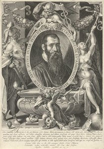 Portrait of Pieter Brueghel the Younger by Egidius  Sadeler (II)