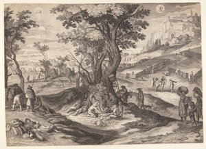 July/August, from The Twelve Months by Aegidius Sadeler II