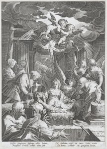 Nativity by Aegidius Sadeler II