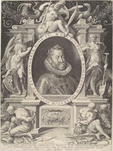 Portrait of Rudolph II by Aegidius Sadeler II