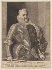 Rudolph II, Holy Roman Emperor by Aegidius Sadeler II