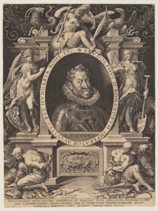 The Emperor Rudolph II by Aegidius Sadeler II