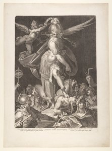 The Triumph of Wisdom by Aegidius Sadeler II