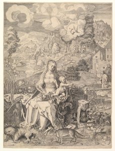 Virgin and Child in a Landscape