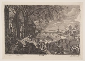 Winter, from The Four Seasons by Aegidius Sadeler II