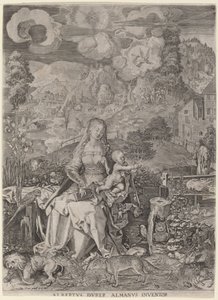 Virgin and Child in a Landscape