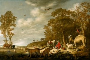 Orpheus Playing for the Animals by Aelbert Cuyp