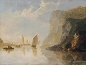 River Landscape with Boats by Aelbert Cuyp