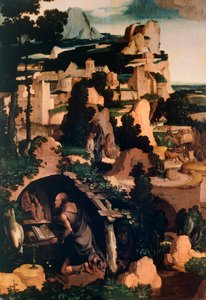 St. Jerome Penitent, copy, by Albert Bouts