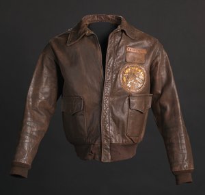 Tuskegee Airman Flight Jacket Worn by Lt. Col. Woodrow W. Crockett, 1942