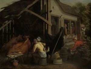 Couples Making Love at a Country Inn