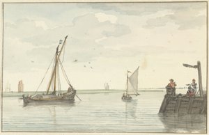 The Stone Beacon and the Pier of Durgerdam