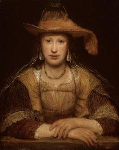 Portrait of a Young Woman by Aernt de Gelder