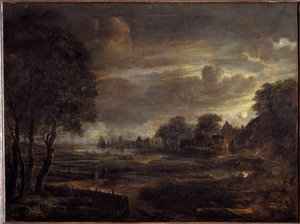 Landscape in the Moonlight