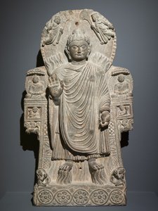 Buddha with the Great Miracle by Afghan School