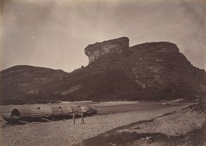 Temple of Tai-wang at Wu ü near Sing Chang Tea Mart, ca. 1869 by Afong Lai