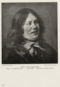 Bust Sketch of Stephanus Gerardts