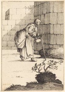 Beggar Woman by After Jacques Callot