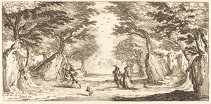 Landscape by After Jacques Callot