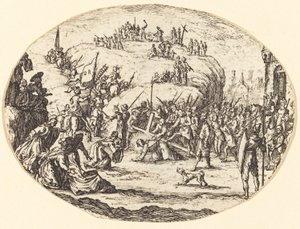The Small Carrying of the Cross by After Jacques Callot